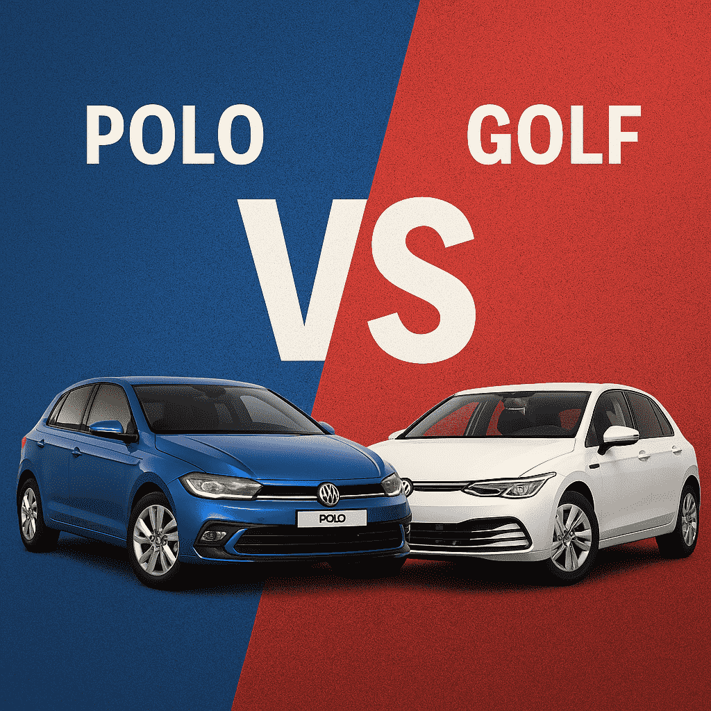 comparativa volkswagen polo vs volkswagen golf