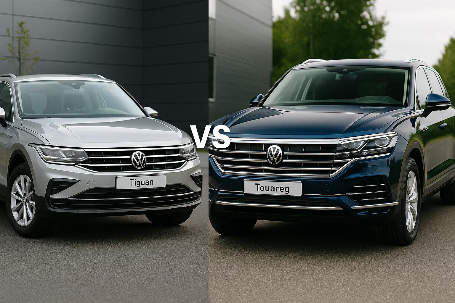 Comparativa: Volkswagen Tiguan VS Volkswagen Touareg